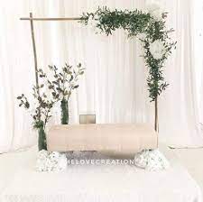 21 Trendy Wedding Backdrop Design Simple Perkawinan Sederhana Latar Belakang Pernikahan Dekorasi Meja Pernikahan
