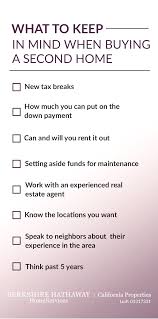 What To Keep In Mind When Buying A Second Home Vacation Home Buying Tips Keep In Mind