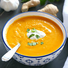 Best Ever Creamy Carrot Ginger Soup Recipe In 2020 Carrot Ginger Soup Carrot And Ginger Ginger Soup Recipe