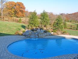 Pool waterfalls should have additional rocks or boulders placed creatively in the area to create the look of a natural formation. Landscape Designs For Pools Creative Ideas Pictures