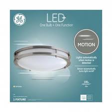 These versatile fixtures come in designs for every interior style. Ge Led Motion Sensor Light Indoor Motion Sensor Night Lights Soft White 100 Watt Replacement Ceiling Light Security Lights For Bathrooms Bedrooms And Hallways Walmart Com Walmart Com