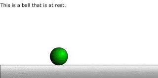 Newton S 1st Law Objects At Rest Definition An Object At Rest Stays At Rest Unless Acted Upon By An Unbalanced Force Example The Ball I Science Ball Moving