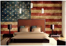 Gimme A Flag Will Add Interior Mix Them Both Together And This Is What You Get Home Americana Bedroom Patriotic Bedroom