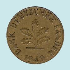 10 Pfennig 1949 J Bank Deutscher Lander Hamburg J Banks 10 Things Coins