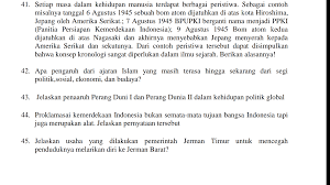 Contoh soal bahasa indonesia kelas 12 smama dan kunci jawabannya. Soal Latihan Usbn Sejarah Peminatan Kelas 12 Ips Helmi Hakim1212