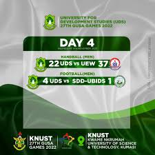 UDS Men's Football Team Qualify for Quarter Finals, Others