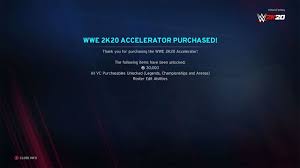 Training and nutrition advice from the british wrestler who's dominating the ring we earn a commission for products purchased through some links in this article. Wwe 2k20 How To Use The Accelerator Unlock Everything Attack Of The Fanboy