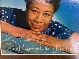 Ella Fitzgerald Sings the Rodgers and Hart Songbook 1956 Vinyl Record  Volume 1 1950s Jazz Music Musical Big Band Female Vocalist Gift.
