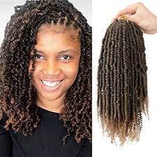2019 Hot Senegal Twist Curly Goddess 12inch Spring Senegalese Twist Crochet Braids Curly End Kanekalon B Spring Twist Hair Twist Hairstyles Braided Hairstyles