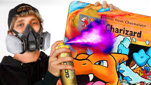 Pokémon scam results in logan paul going to the hospital. I Surprised Logan Paul With The World S Biggest Pokemon Card Youtube