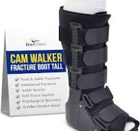 Brace Direct CAM Walker Boot - Tall Orthopedic Walking Boot for Fracture,  Sprained Ankle, and Injury Recovery (X-Small - US Shoe Size Men 3-4 / Women  ...