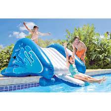 toboggan gonflable pour piscine enterree intex a prix mini