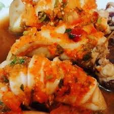 Resepi sotong phat phet ala thai. Resepi Sotong Bakar Sumbat Telur Bersos Thai Senang Masak