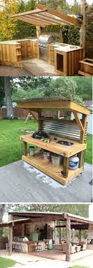 65 Simple Diy Outdoor Kitchen Ideas On A Budget Photos For 2021 Rustic Outdoor Kitchens Diy Outdoor Kitchen Rustic Outdoor