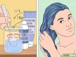 Soak your hair for as long as possible in the tub. How To Prevent Blue Hair From Turning Green Wikihow