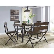 An unconventional choice that is gaining popularity, counter height dining room sets make mealtime fun and relaxed. Kavara Counter Height Dining Room Set W Bench Signature Design Furniture Cart