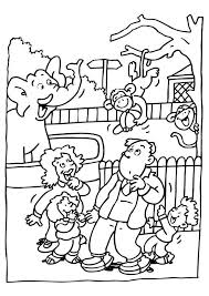 Zoo Animals Coloring Pages Boyama Sayfalari