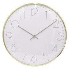 Maybe you would like to learn more about one of these? Elegant Wall Clock Large Brass Gold Benzara Overstock 18799380