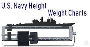 Height And Weight Chart Navy