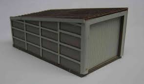 Cjm 501 Garage Simple Pre Fabrique En Beton Ardennes Modelisme