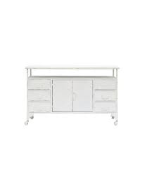 Schrank vintage rosa h 122cm. New Vintage Schrank Weiss Industrielle Mobel Rootsmann