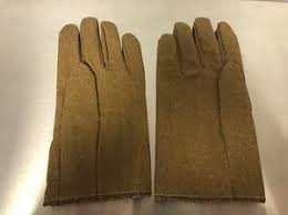 details about ansell textured vinyl pvc coated gloves size xs tan 12 pair model 01 114 new