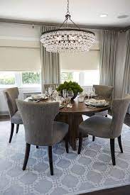 This Dramatic Chandelier Is A Showstopper In Any Room The Bling Chandelier By Robert Abbey Sparkles Wi Unique Dining Room Luxury Dining Room Round Dining Room