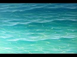 The ocean is vast and deep, but you can capture it on your canvas! How To Paint Tropical Water Paint Recipes With Mark Waller Water Painting Wave Painting Painting Tutorial