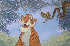 Sharing dreams with the world. Original Production Animation Cel Of Shere Khan And Kaa From The Jungle Book 1967