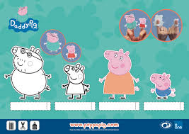 Pages to color cartoon peppa pig drawing easy printable. Peppa Pig Father S Day Printable Be A Fun Mum