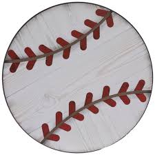 Found all of the decor at hobby lobby! Baseball Wood Wall Decor Hobby Lobby 1289230