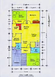 Inspirasi desain rumah 1.5 lantai desain rumah 1.5 lantai di area dapur dan ruang keluarga. 30 Inspirasi Desain Rumah 6x15 Meter Minimalis Modern Desain Id