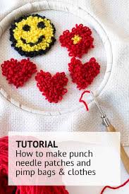 Have you wished to pick up a new creative skill—like crocheting, knitting, or weaving—but found that the techniques were at a level that was too advanced for you? How To Make Punch Needle Patches Iron On Patches From Punch Needle Embroidery Step By Step Tutorial For Beginners Studio Koekoek Modern Embroidery