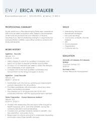 If you're applying for retail or management roles, this document layout is legible and stylish without being overbearing. Find Great Hr Resume Examples Tips And Advice Jobhero