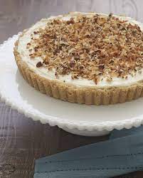 Italian Cream Tart Recipe Desserts Tart Recipes Baking