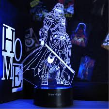 3d Star Wars Night Light 16 Colors Changing Night Lights With Remote Smart Touch Christmas And Birthday Gifts For Kids And Star Wars Fans A Darth Vader Amazon Com