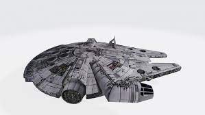 Star wars Millennium Falcon 3D Модель in Выдуманные корабли 3DExport