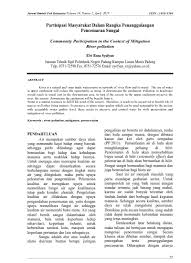 Untuk mengatasi masalah sikap kebanyakan penduduk yang bersikap 'tidak apa' perlu ditangani. Top Pdf Langkah Mengatasi Pencemaran Sungai 123dok Com