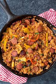 Sausage And Rice With Peppers Video Life Made Simple Recipe Stuffed Peppers Recipes Sausage Dishes