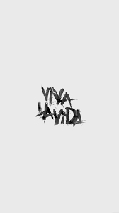 Coldplay A Rush Of Blood To The Head Full Album Download Viva La Vida Logo Music Art White Iphone 6 Wallpaper Download Iphone Wallpapers Ipad Wallpapers One Stop Coldplay Art Coldplay Wallpaper Iphone 6 Wallpaper
