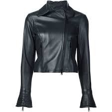 Black And Blue Motorcycle Jacket Carolina Herrera Leather Motorcycle Jacket 4 290 Liked On Polyvore Featuring Outerwear Jackets Blu Blue Leather Jacket Jackets Leather Motorcycle Jacket