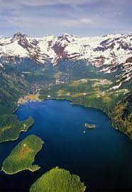 The sound is about 70 miles wide from east to west and covers an area of 15. William And Kate Honeymoon Prince William Sound Alaska Bing Travel Alaska Travel Alaska Usa Aerial View
