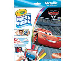 Crayola six mini crayola markers 80 mini coloring pages disney planes inspire a love of reading with amazon book box for kids Crayola Cars 3 Color Wonder Set Mess Free Coloring Metallic Coloring Pages Markers Buy Online In Armenia At Armenia Desertcart Com Productid 88344121