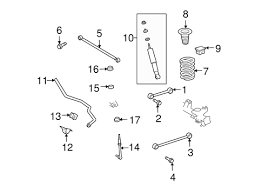 Rear Suspension For 2007 Toyota Fj Cruiser Toyota Parts Center