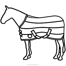 Check out more of our nature coloring pages and share them with friends. Horse Blanket Coloring Page Ultra Coloring Pages