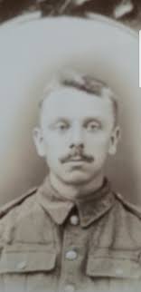 My Grandad Henry Thomas Piper. He served in the Horse Artillery in WW1. He  sent this picture to my Nan. It was passed to my Mum and eventually to me.  Tomorrow we