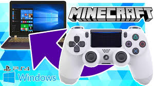 You should hear a bloop sound telling you the device is detected. How To Play Minecraft With A Ps4 Controller On Windows 10 Mcpe Controller Youtube