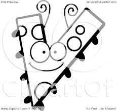 Cartoon Clipart Of A Black And White Letter V Bug Vector Outlined Coloring Page By Cory Thoman 1142709 Provide and share cartoon pictures for everyone. cartoon clipart of a black and white