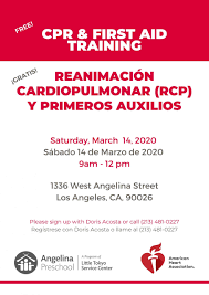 As you enroll in your cpr classes in los angeles, as many people reside in the big town, you will begin to see the importance that cpr classes really have on people.with you taking the time to experience the knowledge and have the skills that is need to save lives. Angelina Cpr Class Flyer 2 Page 001 Little Tokyo Service Center