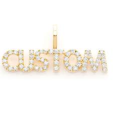 Check spelling or type a new query. Icebox Custom Letter Pendant 14k 0 10ctw